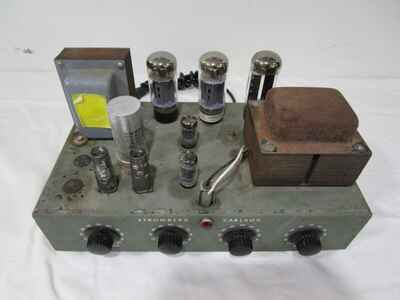 Vintage Stromberg Carlson AU-58 Tube Amplifier --------------------------- Cool!