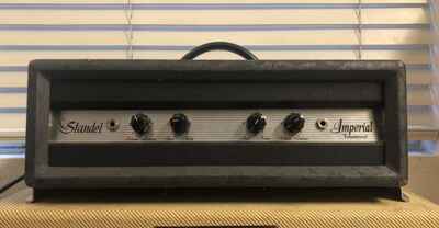 1960s Rare Vintage Standel Imperial Tube Amplifier Amp Head Works Great!