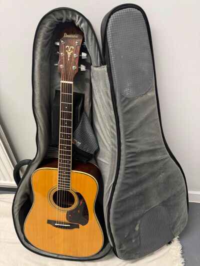 Ibanez Vintage Series V310 acoustic guitar with Mono gig case