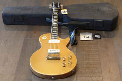 Vintage! 1981 Gibson Les Paul Deluxe Pro Goldtop w /  One Piece Back! + OHSC