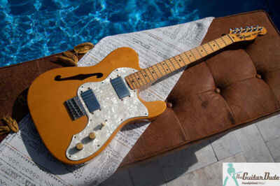 1976 Greco Spacey Sounds TE500N Telecaster Thinline Clone - MIJ - Pro Set Up!