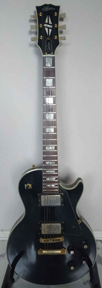 Aria Les Paul custom gold Hardware in black Bj 1968 bis 1975 aus Sammlung