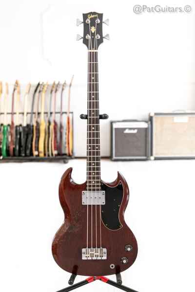 1968 Gibson bass EB-0 in Cherry 6 7lbs!