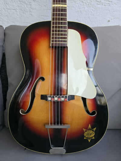 Arnold Hoyer Piccolo German Vintage Archtop Parlor from 1960