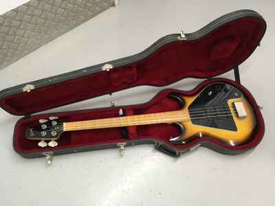 1978 Gibson G-3 bass guitar, in original hard case