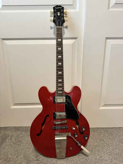 Epiphone JOE BONAMASSA 1962 ES-335 Semi hollow CUSTOM Guitar w /  Case & COA