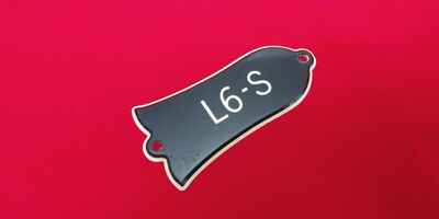 Vintage 1977 USA Gibson L6-S L6 S Guitar Truss Rod Cover Part 1978 1979