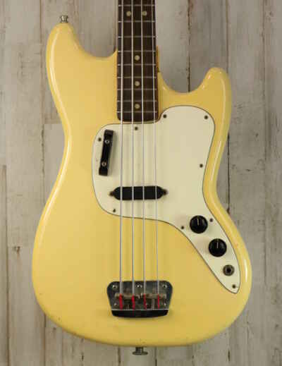 VINTAGE 1975 Fender Musicmaster Bass (831)