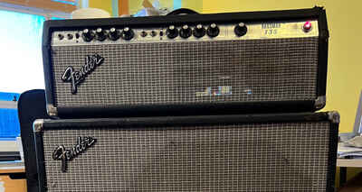 Vintage 1979 Fender Bassman 135 Valve Amp USA