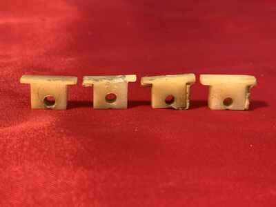 Gibson Bass Guitar String Saddle Set SHAVED Vintage EB -0 Project Part