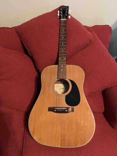 Greco acoustic guitar model GR 623-Nice vintage musical instrument-1970??s Japan