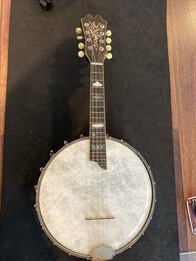 Vintage Resonator Mandolin ??Mando-Banjo?? Banjo