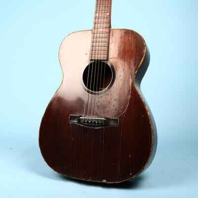 Vintage Gretsch Acoustic 1950s Burl Guitar