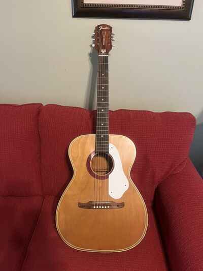 Vintage 1960s-70s F-Series Fender Acoustic Guitar F-1010- Project Player-Rare!