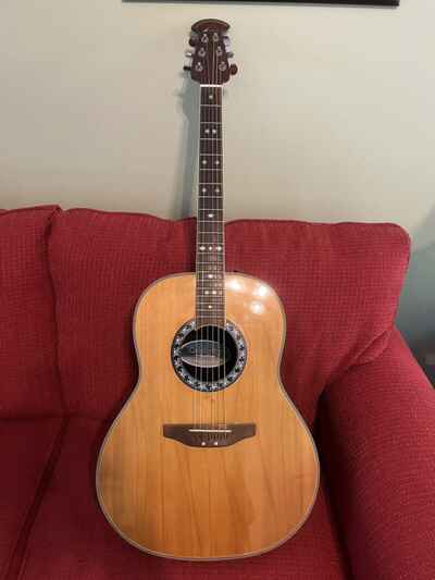 Ovation Celebrity A / E Guitar Model CC167-Rare Left Handed Ovation-Vintage Rarity