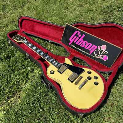 1973-1974 Gibson Les Paul Custom White