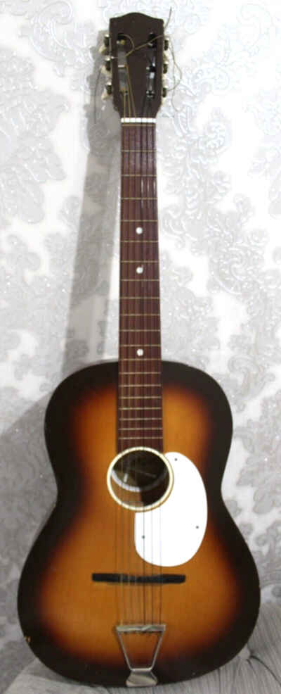 Kay Kansas Parlor Guitar! Acoustic! 6 String! Vintage! 1950s! Romanian! 3 / 4!