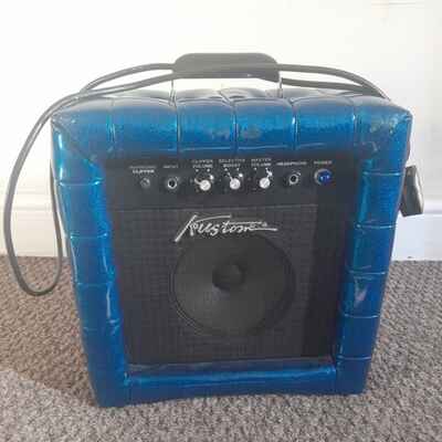 Vintage Kustom TR12L Tuck and Roll Practice Amp (1999-01 - Blue Metallic)