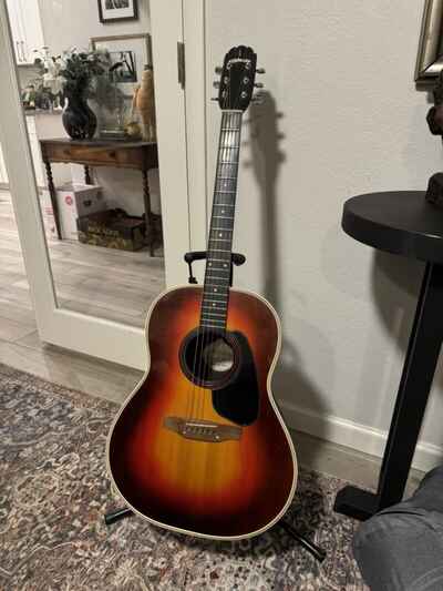 c 1977 Applause Model AE-24-1 Full-Size Acoustic Electric Guitar, Moosup, CT USA