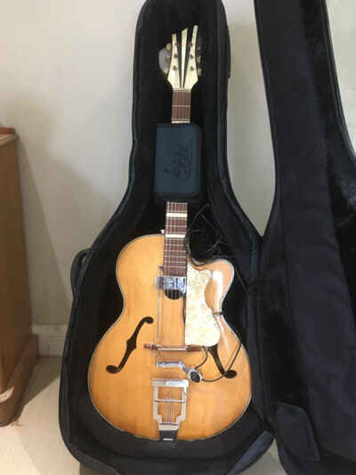 Vintage Archtop jazz guitar by Oscar Teller        "Fabulous"