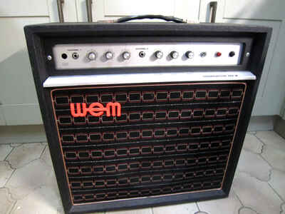 Vintage Valve Amp WEM Dominator MK 3   (5 valve rated 15w )