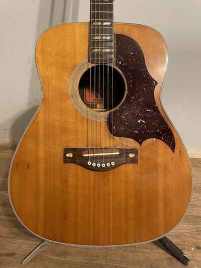 Yamaha FG-300 Acoustic Guitar Made In Japan Red Label Amazing Sound