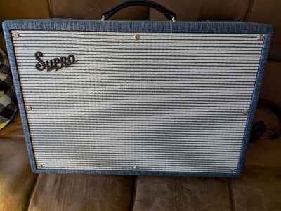 Supro Keeley  Custom 12 1x12 25-Watt Tube Combo Guitar Amplifier - 1968RK