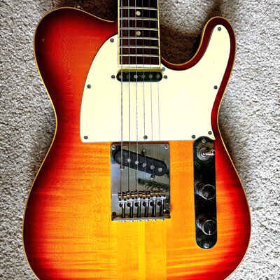 Hoyer Tele Gitarre, circa 1983 Neckthru Made in Germany