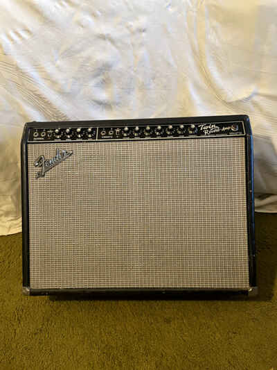 FENDER  1966 TWIN REVERB with Anvil Road Case.