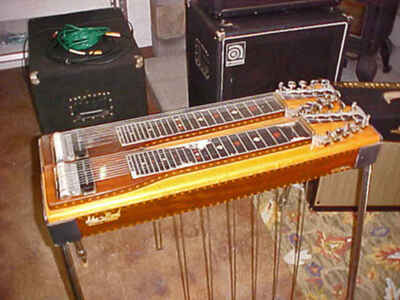 Vintage 60s SHO-BUD PEDDLE STEEL GUITAR DOUBLE NECK Baldwin Crossover 1967