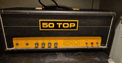 Carlsbro 50 Top 1970s valve amplifier