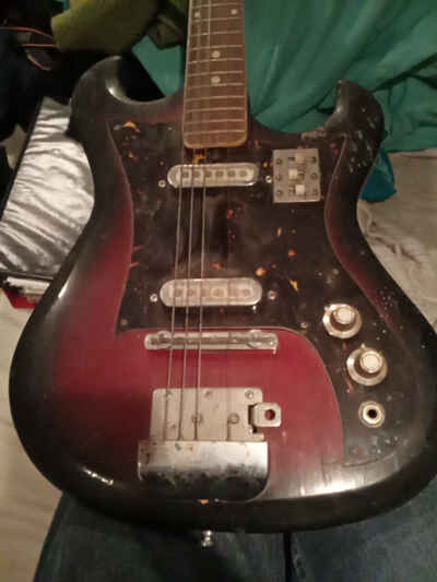 RARE! Genuine Vintage 1960s Era MARQUIS Electric Guitar!