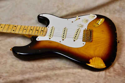 Vintage 1996 Fender Custom Shop "Cunetto" 54 Relic Stratocaster - John Page COA