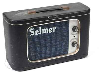 A vintage 1960s Selmer Little Giant valve amplifier
