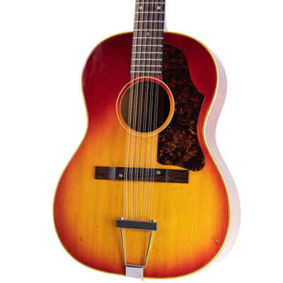 1967 Gibson B25 12 String Acoustic Cherry Sunburst