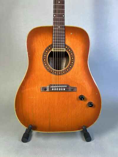 1960??s Eko J54i Acoustic Electric Flat-top Guitar