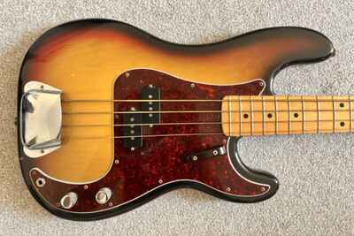 Fender 1972 Precision Bass in Sunburst USA