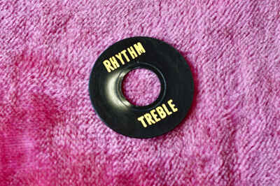 Vintage 1960 Gibson Les Paul Custom Switch Ring Poker Chip Special 1958 1960 57