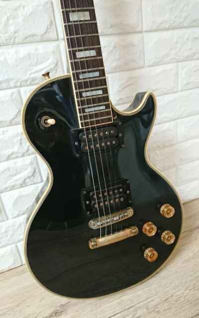 Rare GRECO EG800 Black Custom 1979 @ #YNKVAW USED F / S Japan