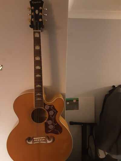 epiphone j-200 ec studio