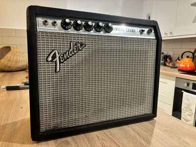 1979 Fender Vibro Champ Silverface Guitar Amplifier With Soft Cover Case