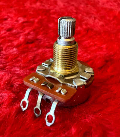 1984 Fender Elite Stratocaster Mid Boost Potentiometer NOS! CBS CTS Pot