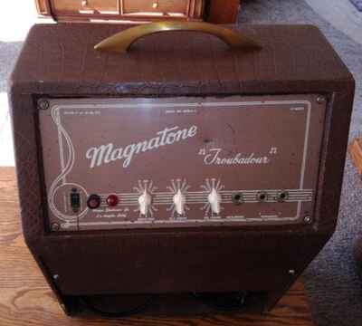 Vintage 1951 Magnatone M-192-5-D Troubador 112 Combo Tube Amp [Rare Model]