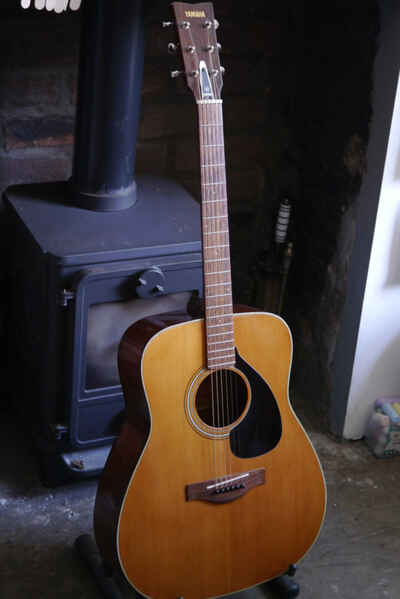 Yamaha FG-180 Red Label Dreadnought Acoustic Guitar 1970s