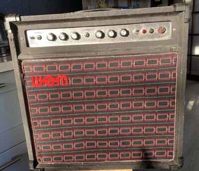 Vintage Valve Amp WEM Dominator MK 3   (5 valve rated 15w )