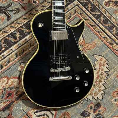 Gibson Les Paul Custom 1978 Guitar - Black - with Case