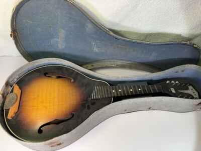 Excellent Vintage 1960s KAY Teardrop Mandolin in Two Tone Sunburst Chicago 1960