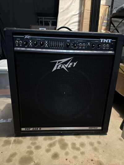 Vintage PEAVEY BLACK TNT 115S AMP