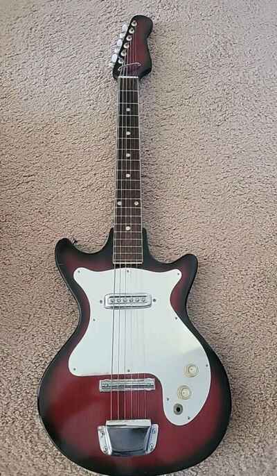 Vintage 1960s Teisco Electric Guitar