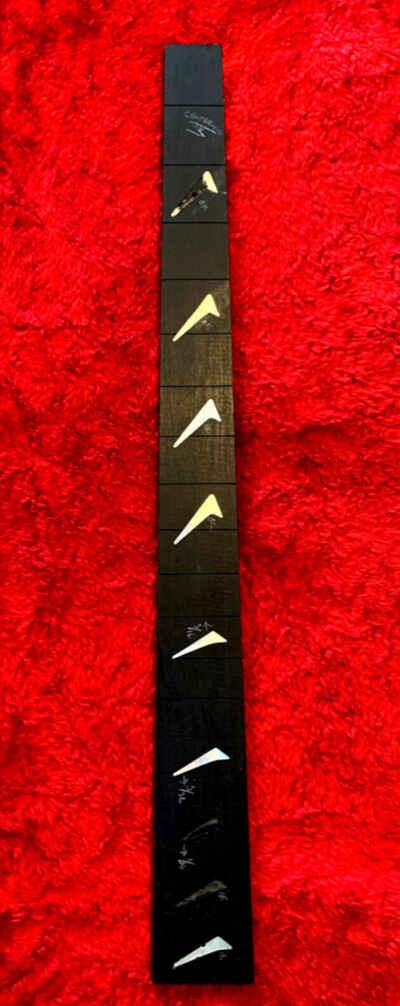 Hamer Prototype Boomerang inlay Ebony Fretboard from the Maudie Moore Estate